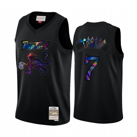 Maillot Homme Toronto Raptors Kyle Lowry 7 Iridescent HWC Collection Swingman